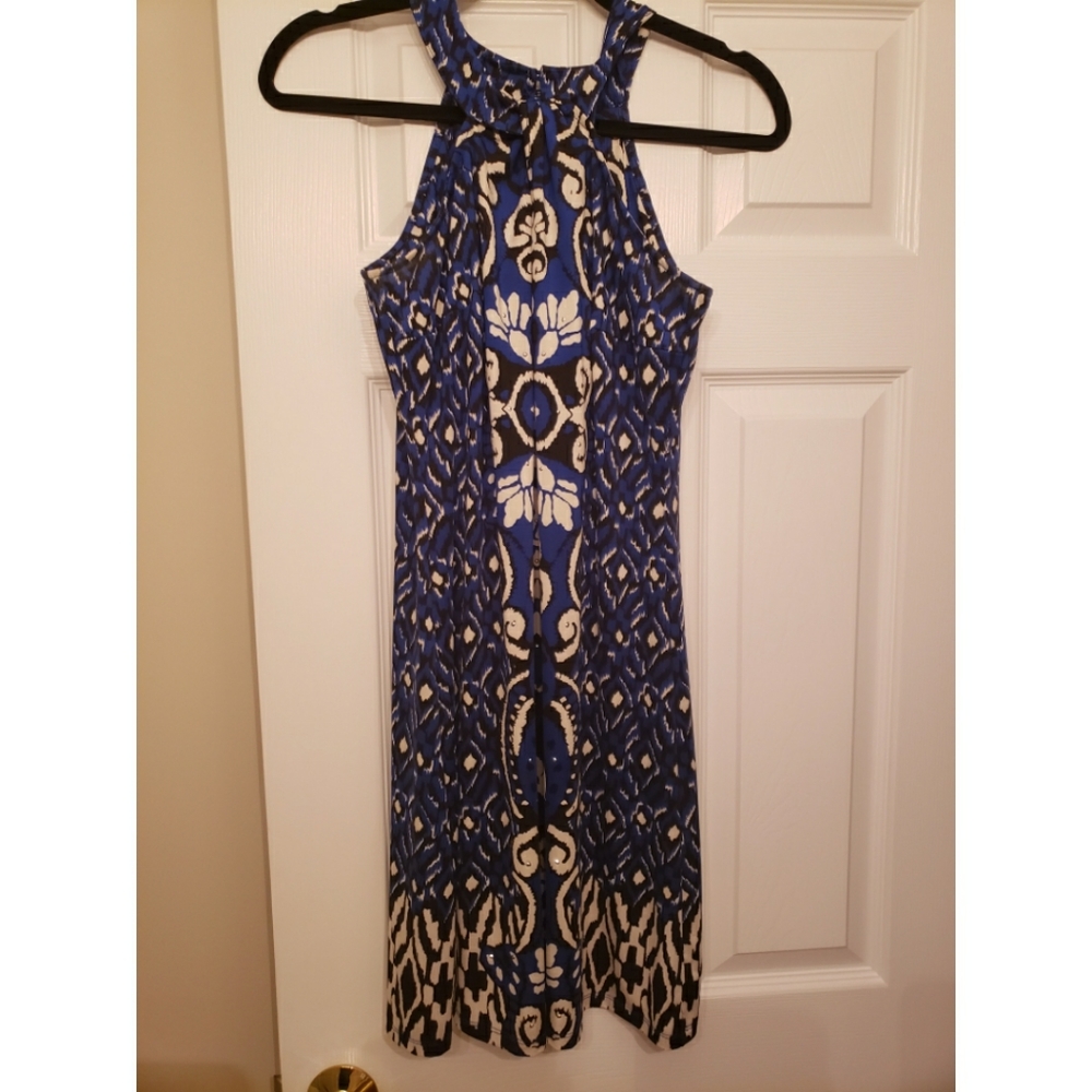 I.N.C. Halter keyhole dress